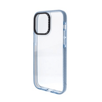 Thumbnail for iPhone 14 Pro Compatible Case Cover With Shockproof Transparent Candy Color - Blue