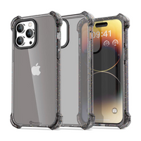 Thumbnail for iPhone 15 Shockproof Case Cover - Drop-Resistant, Premium Quality, Comfortable Grip, Long-Lasting, Lightweight - Clear Black