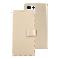 Thumbnail for Samsung Galaxy S23 Ultra Compatible Case Cover With Rich Diary - Gold
