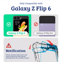 Thumbnail for Samsung Galaxy Z Flip6 Compatible Case Cover With Super Protect Case