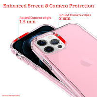 Thumbnail for iPhone 12 Pro Compatible Case Cover With Ultimate Shockproof - Transparent