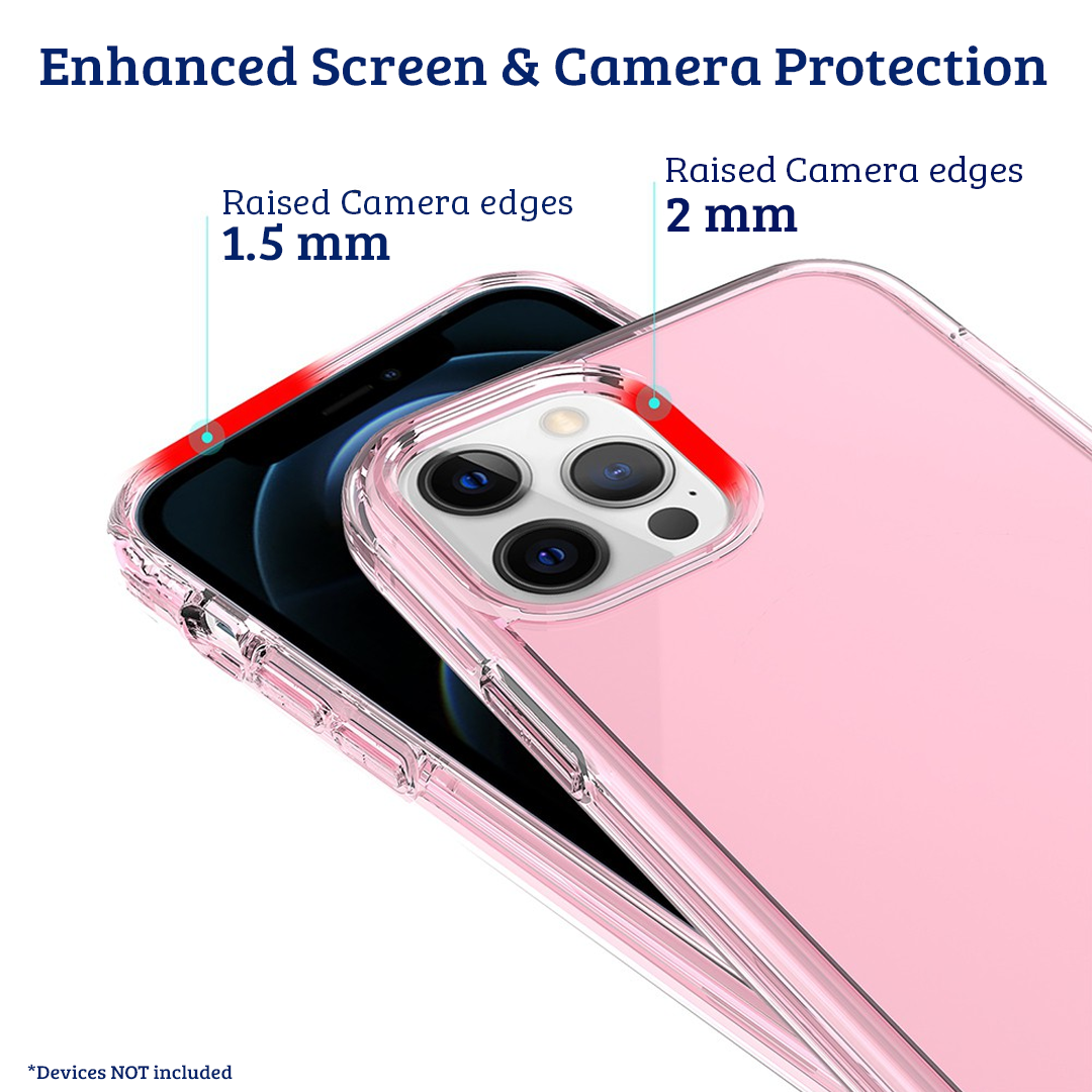 iPhone 11 Pro Compatible Case Cover With Premium Ultimate Shockproof - Clear Black