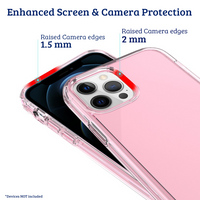 Thumbnail for iPhone 11 Pro Compatible Case Cover With Premium Ultimate Shockproof - Clear Black