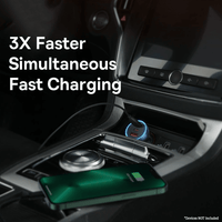 Thumbnail for Baseus Golden Contactor Pro Triple Fast Charger Car Charger 65W U+C+C
