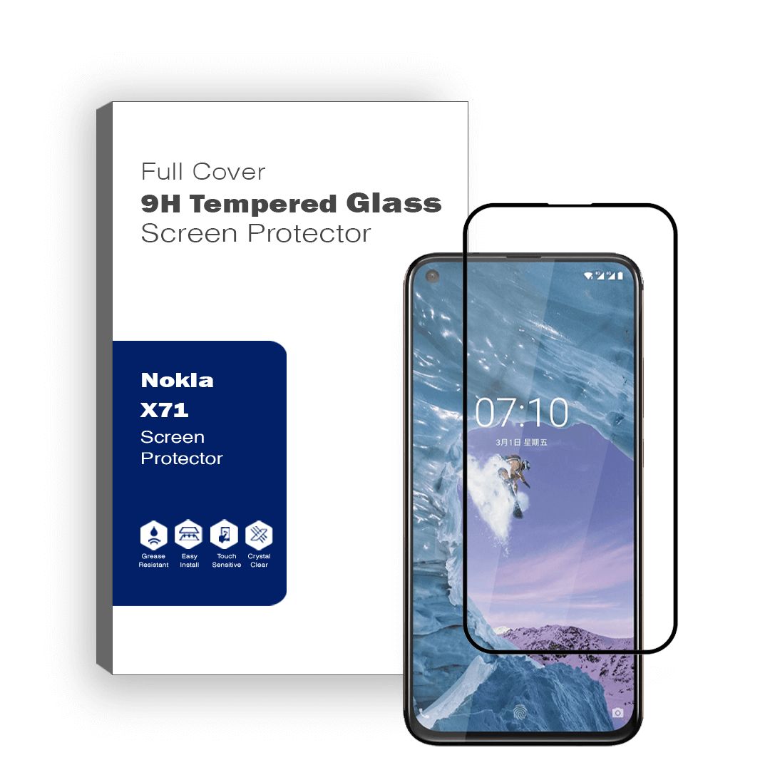 Nokia X71 Compatible Tempered Glass Protector [2 Pack]