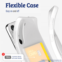 Thumbnail for Samsung Galaxy S24 Compatible Case Cover With Mercury Rail 2 Card - Transparent