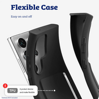 Thumbnail for Samsung Galaxy S24 Ultra Compatible Case Cover With Rail 2 Card - Transparent