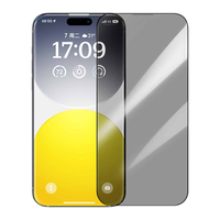 Thumbnail for iPhone 15 Full Cover Clear/Privacy/Armour Tempered Glass Screen Protector: Compatible and Comprehensive Protection with Cleaning Kit and Dust-Proof Installation Kit