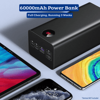 Thumbnail for High-Capacity Power Bank with 60000mAh and 22.5W Fast Charging