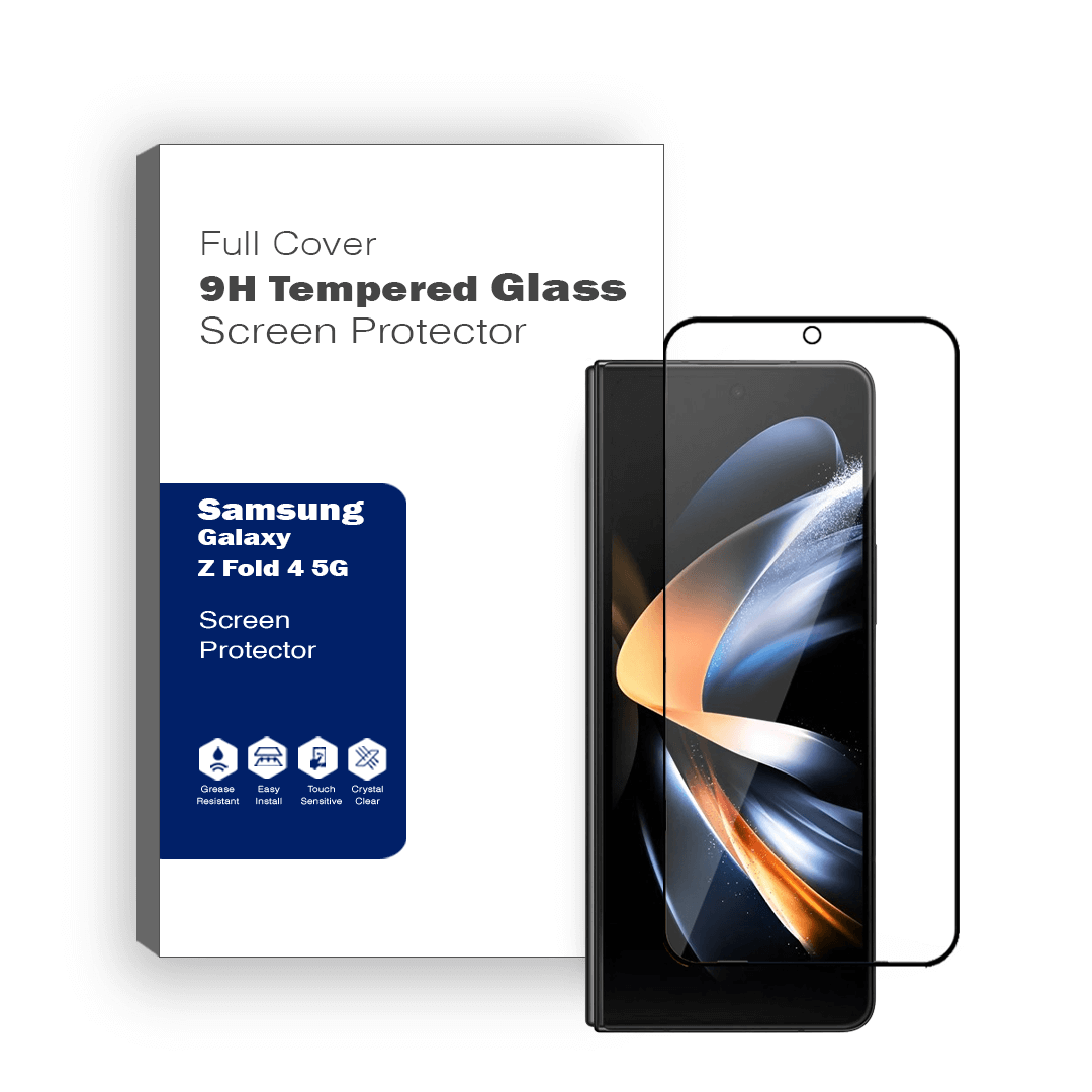 Full Coverage Tempered Glass Screen Protector Fit For Samsung Galaxy Z Fold4 5G