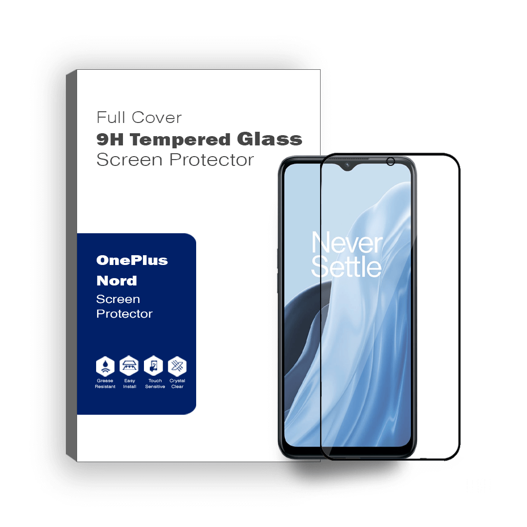 2-Pack Tempered Glass Protector Fit for OnePlus Nord