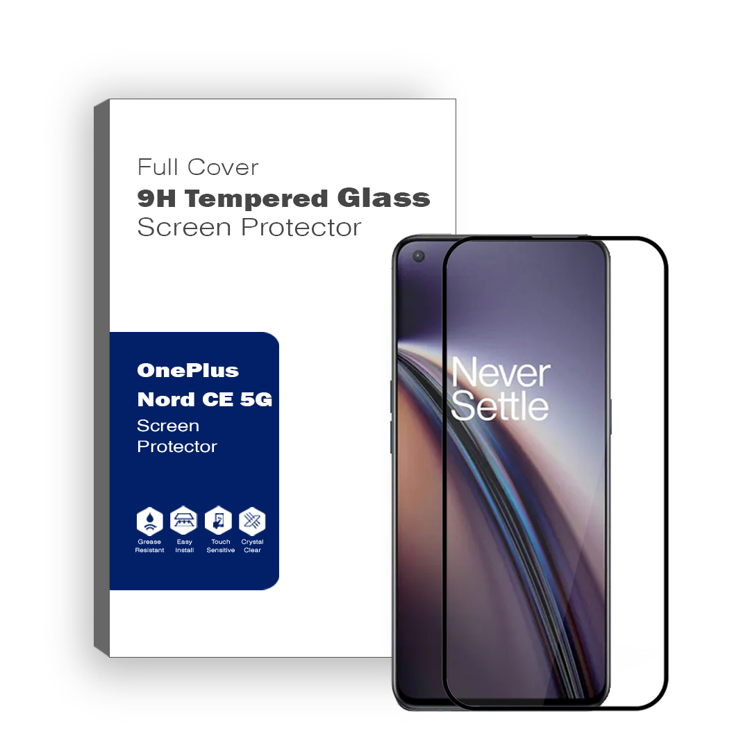 Fit For OnePlus Nord CE 5G Tempered Glass Protector [2 Pack]