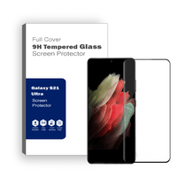 Thumbnail for Full Glue Cover Tempered Glass Screen Protector Fit For Samsung Galaxy S21 Ultra