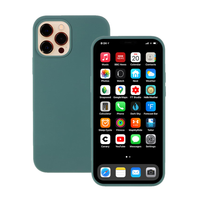 Thumbnail for iPhone 12 Pro Max Compatible Case Cover with Premium Silicone – Green