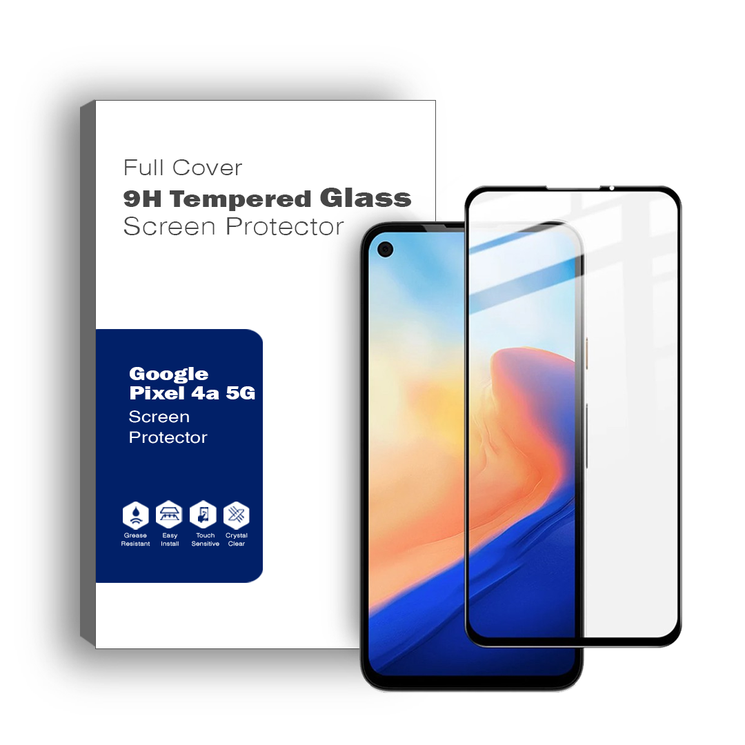 Fit For Google Pixel 4a 5G Ultra Premium 3D Full Coverage Tempered Glass Protector