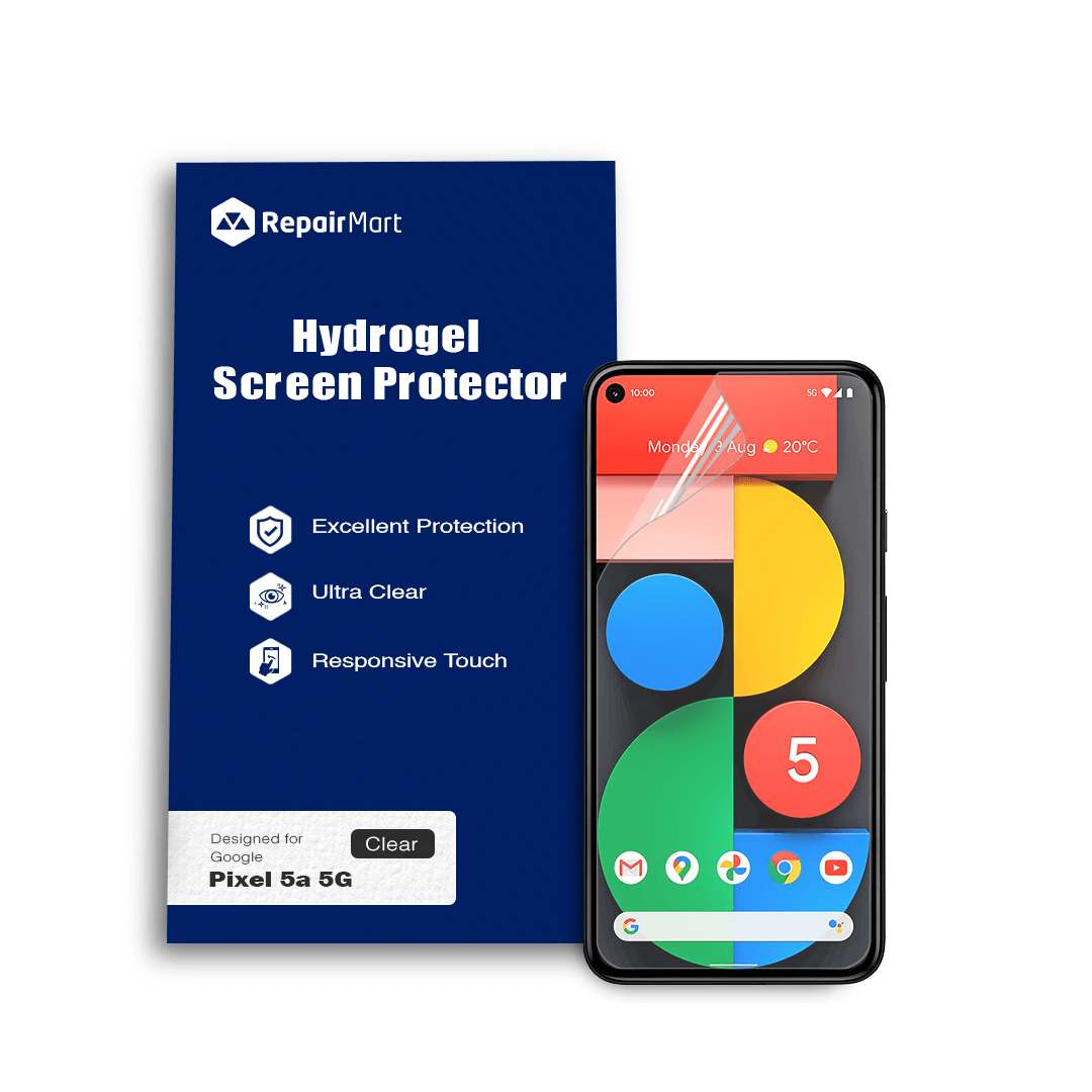 Google Pixel 5a 5G Premium Hydrogel Screen Protector With Full Coverage Ultra HD