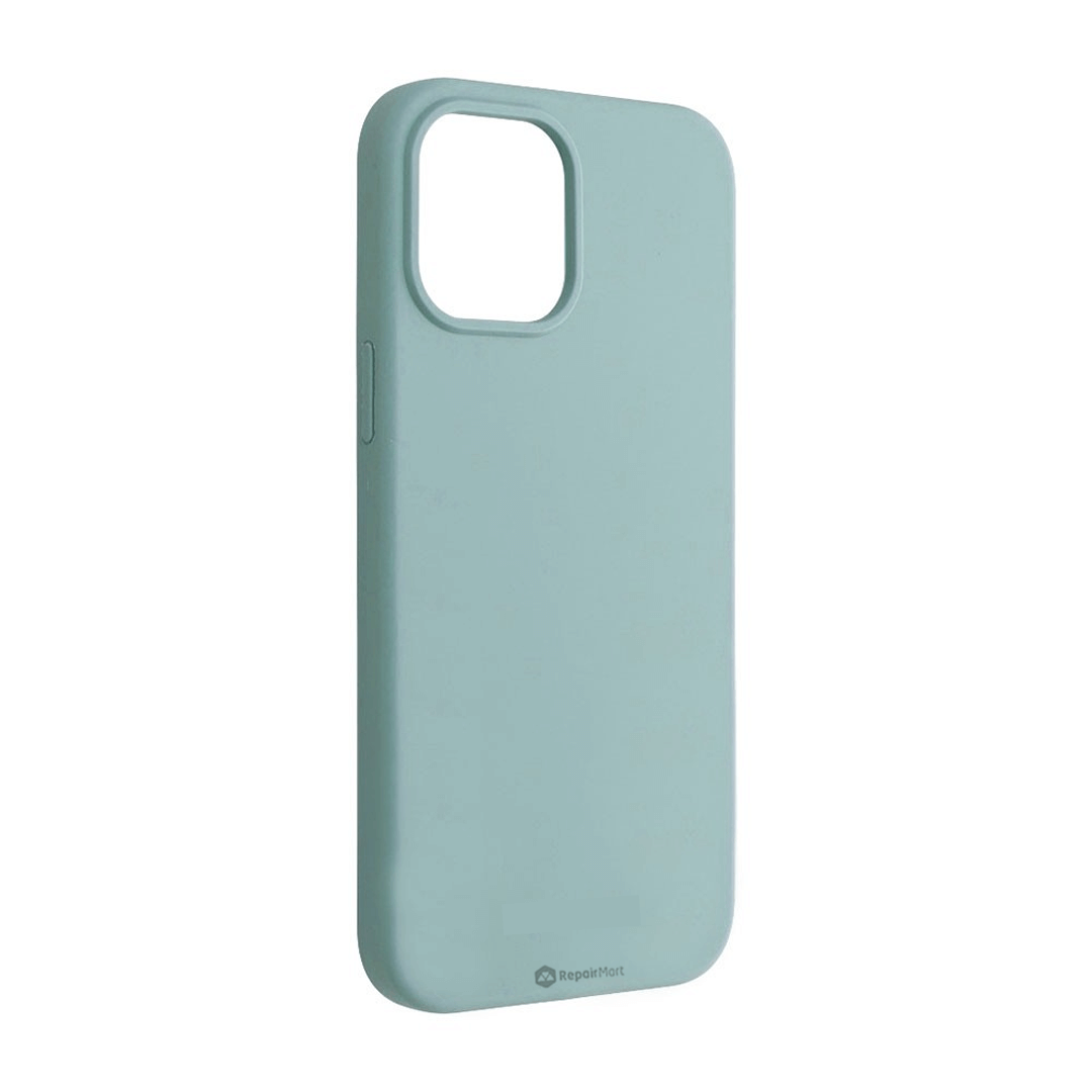 iPhone 16 Soft Silicone Case Cover: Durable, Shock-Proof, Drop-Proof, Smooth Silky Exterior - Green
