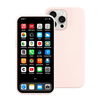 Thumbnail for iPhone 15 Plus Compatible Case Cover Made With Liquid Silicone - Baby Pink