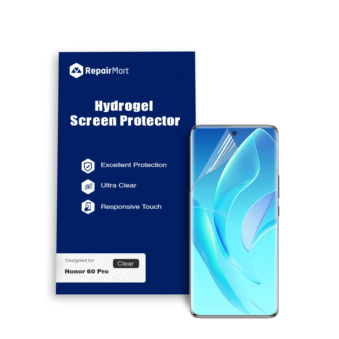 Honor 60 Pro Compatible Premium Hydrogel Screen Protector With Full Coverage Ultra HD