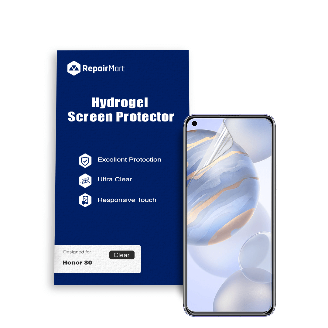 Honor 30 Compatible Premium Hydrogel Screen Protector With Full Coverage Ultra HD