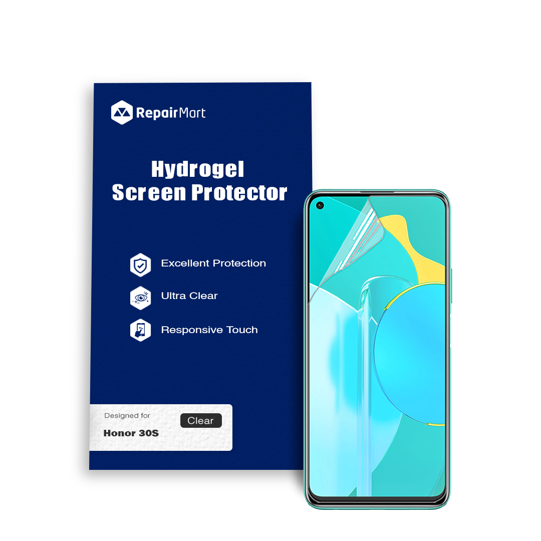 Honor 30S Compatible Premium Hydrogel Screen Protector With Full Coverage Ultra HD