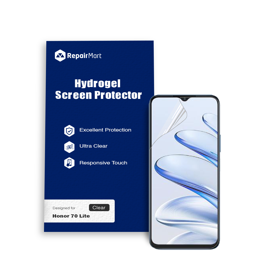 Honor 70 Lite Compatible Premium Hydrogel Screen Protector With Full Coverage Ultra HD