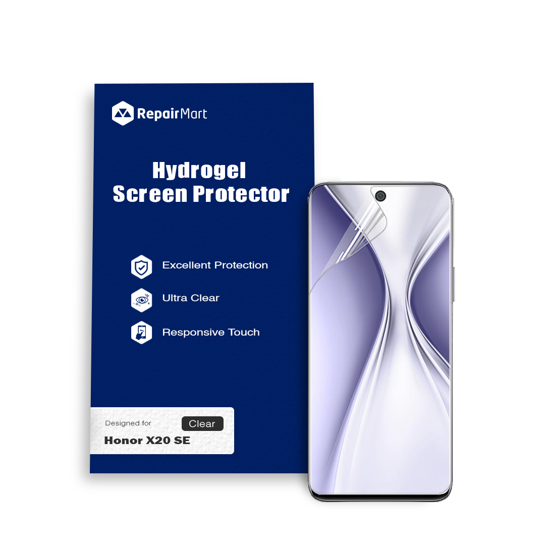 Honor X20 SE Compatible Premium Hydrogel Screen Protector With Full Coverage Ultra HD