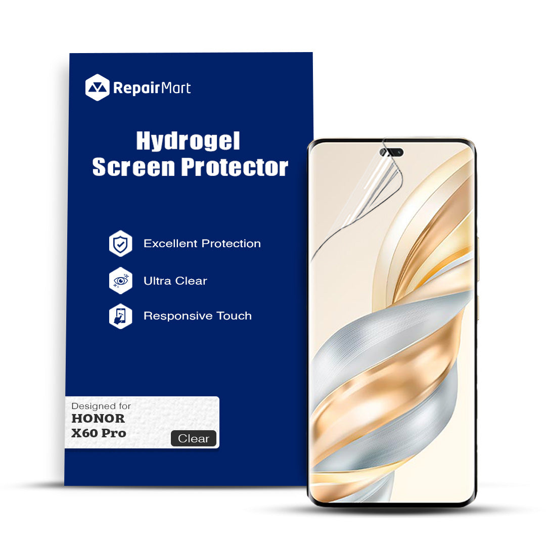Honor X60 Pro Compatible Premium Hydrogel Screen Protector With Full Coverage Ultra HD