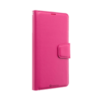 Thumbnail for iPhone 14 Compatible Case Cover With PU Flip Leather Wallet - HotPink