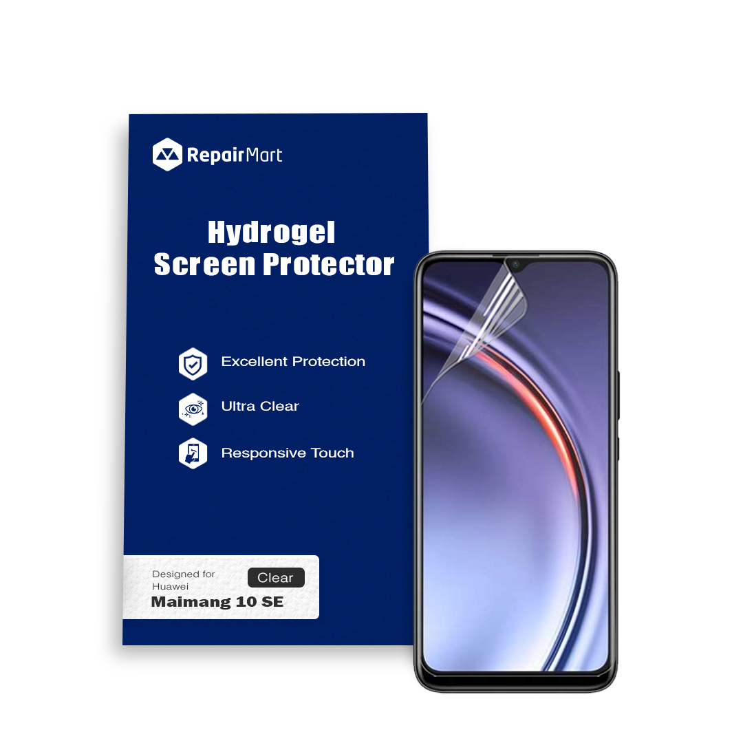 Huawei Maimang 10 SE Compatible Premium Hydrogel Screen Protector With Full Coverage Ultra HD