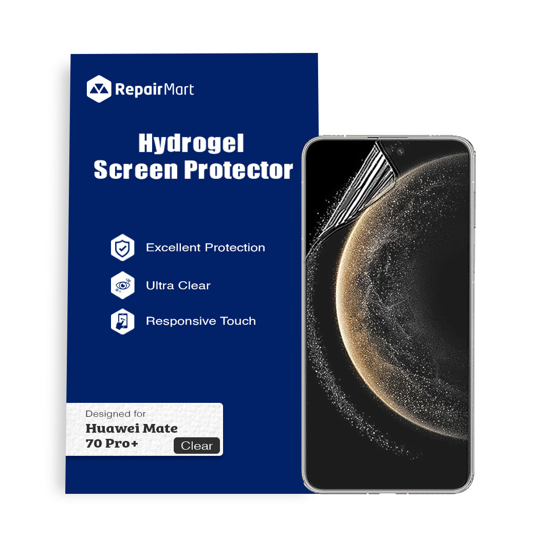 Huawei Mate 70 Pro+ Compatible Premium Hydrogel Screen Protector With Full Coverage Ultra HD