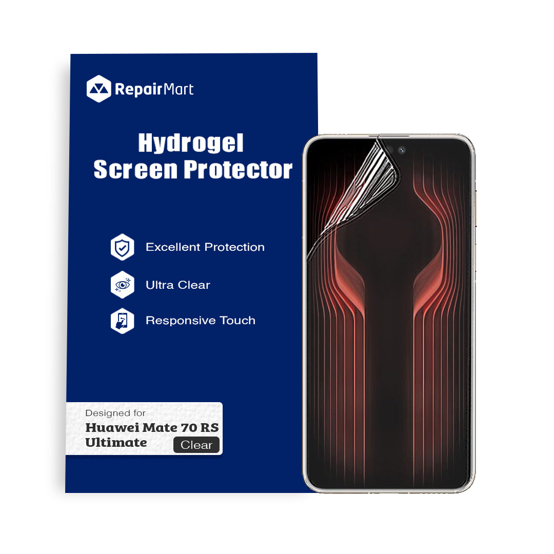 Huawei Mate 70 RS Ultimate Compatible Premium Hydrogel Screen Protector With Full Coverage Ultra HD