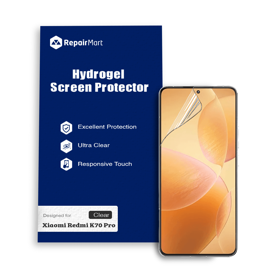 Xiaomi Redmi K70 Pro Compatible Premium Hydrogel Screen Protector With Full Coverage Ultra HD