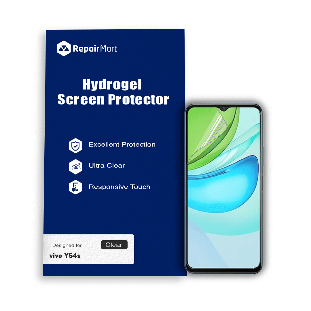 Vivo Y54s Compatible Premium Hydrogel Screen Protector With Full Coverage Ultra HD