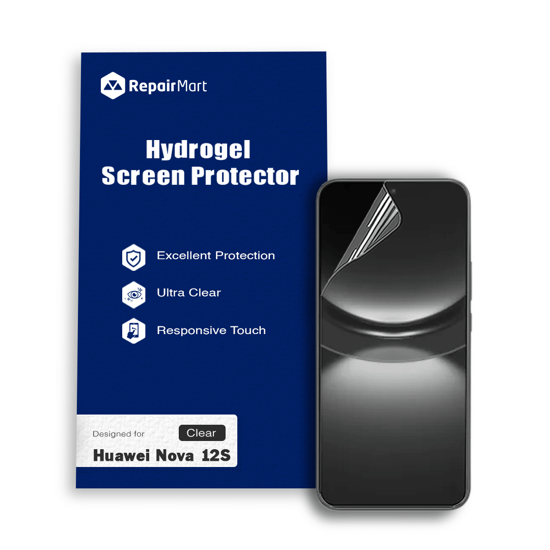 Huawei Nova 12s Compatible Premium Hydrogel Screen Protector With Full Coverage Ultra HD