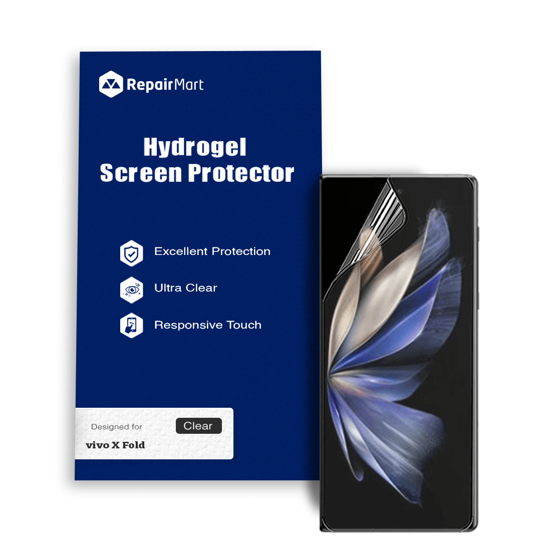 Vivo X Fold Front Screen [Not Middle Fold] Compatible Premium Hydrogel Screen Protector With Full Coverage Ultra HD