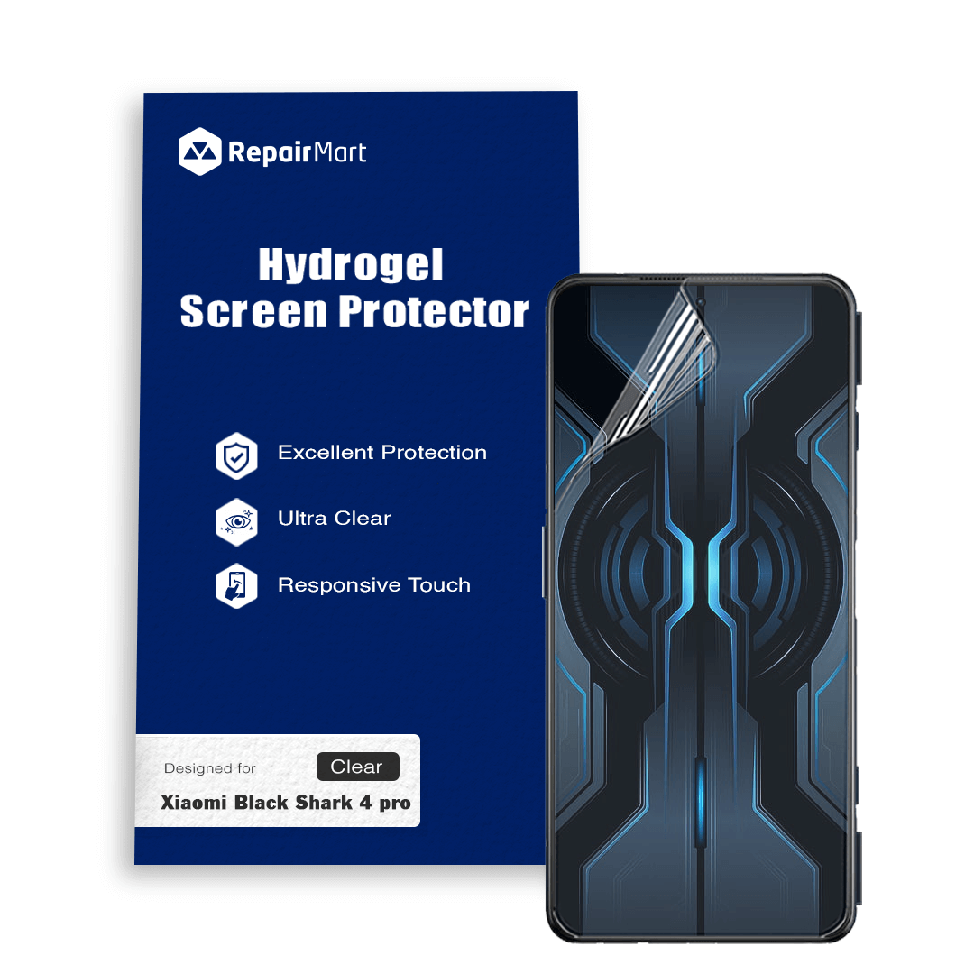 Xiaomi Black Shark 4 Pro Compatible Premium Hydrogel Screen Protector With Full Coverage Ultra HD