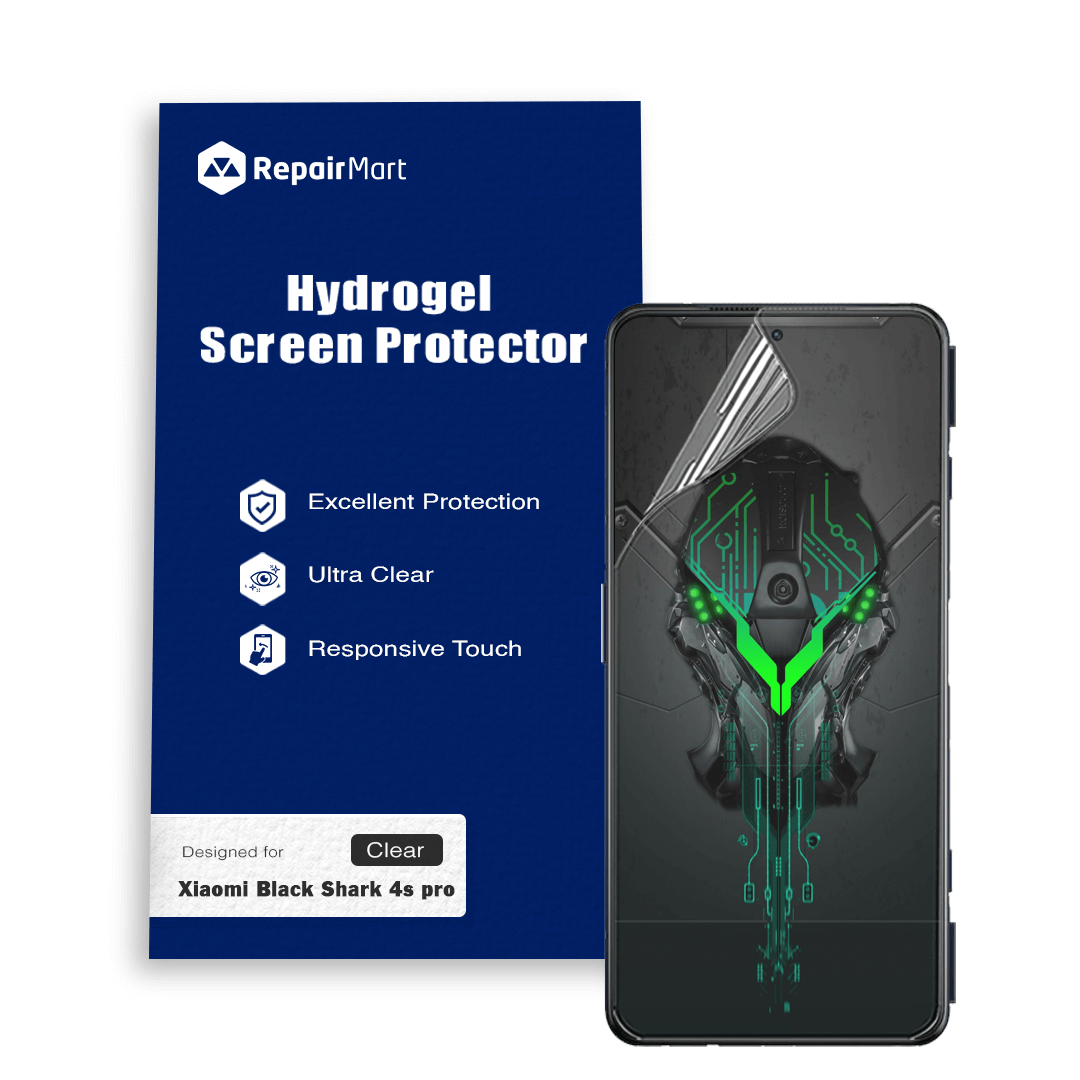 Xiaomi Black Shark 4S Pro Compatible Premium Hydrogel Screen Protector With Full Coverage Ultra HD