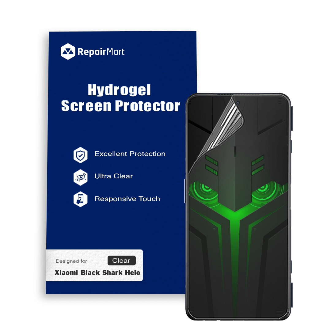 Xiaomi Black Shark Helo Compatible Premium Hydrogel Screen Protector With Full Coverage Ultra HD