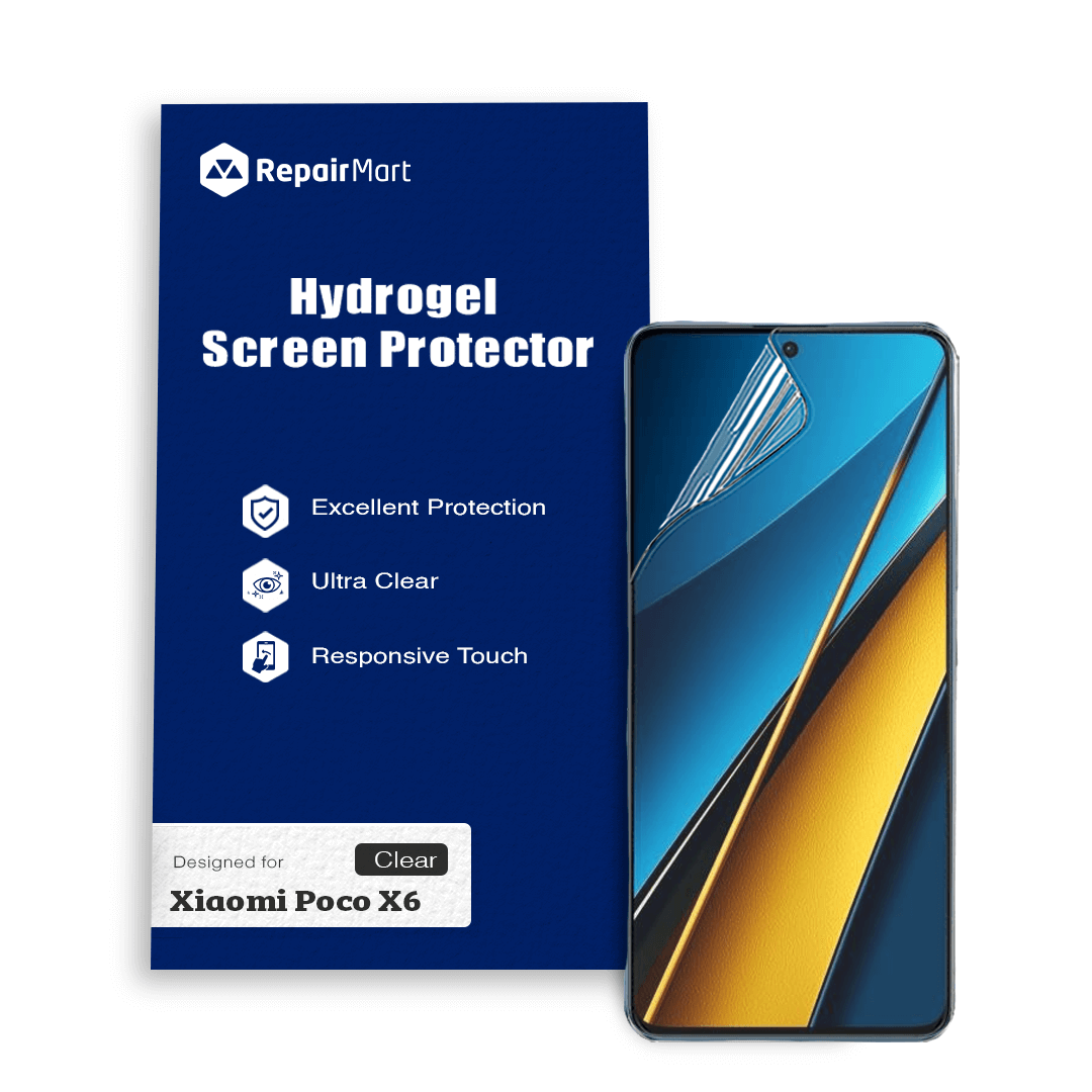 Full Coverage Ultra HD Premium Hydrogel Screen Protector Fit For Xiaomi Poco X6