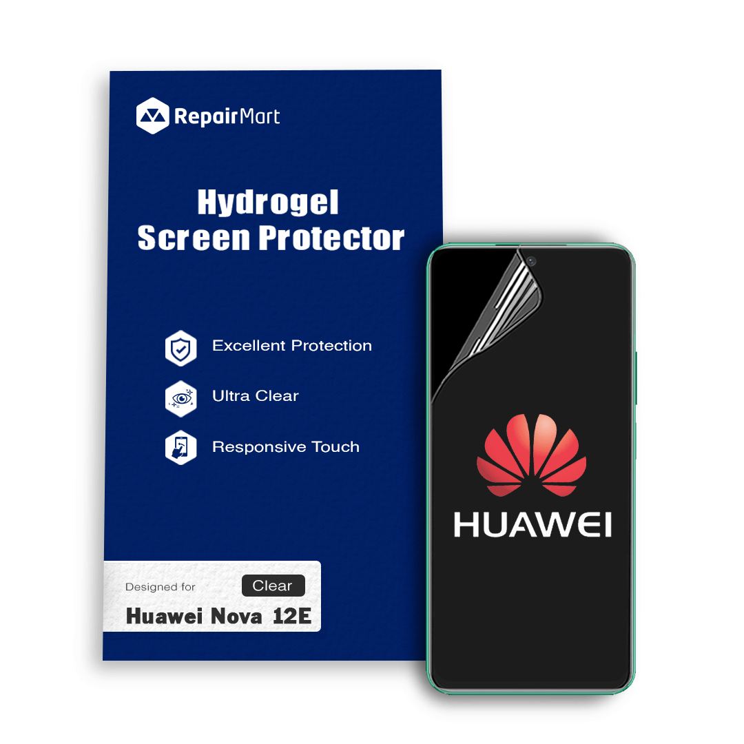 Huawei Nova 12 SE Compatible Premium Hydrogel Screen Protector With Full Coverage Ultra HD