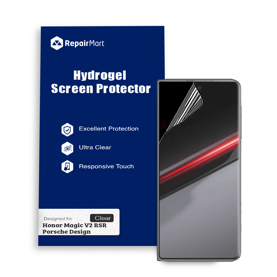 Honor Magic V2 RSR Porsche Design Compatible Premium Hydrogel Screen Protector With Full Coverage Ultra HD