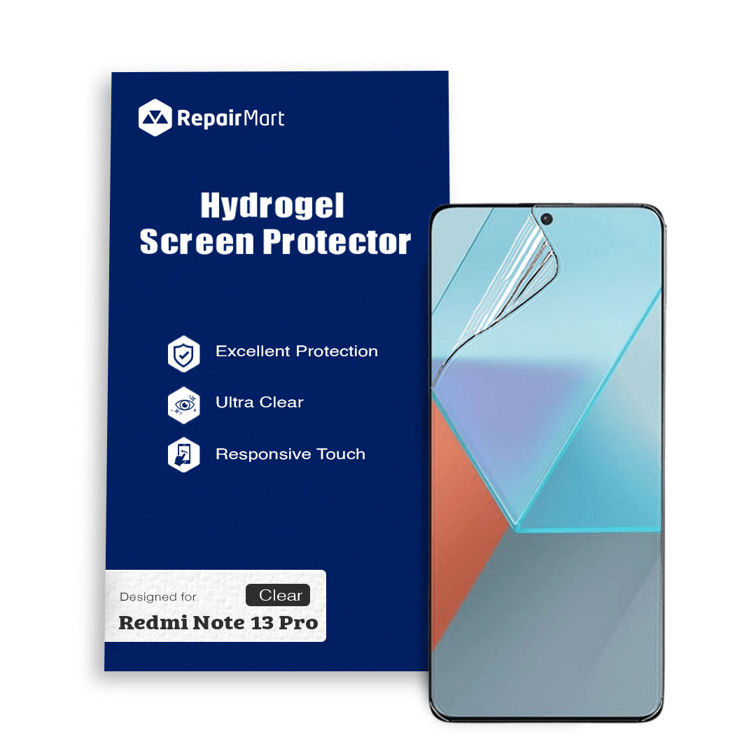 Redmi Note 13 Pro Compatible Premium Hydrogel Screen Protector With Full Coverage Ultra HD