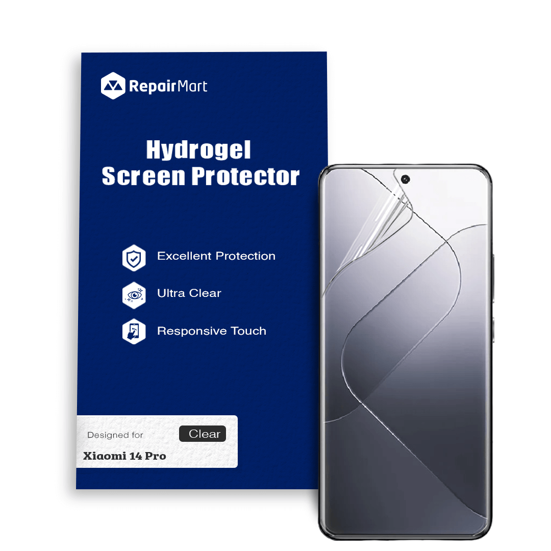 Xiaomi 14 Pro Compatible Premium Hydrogel Screen Protector With Full Coverage Ultra HD