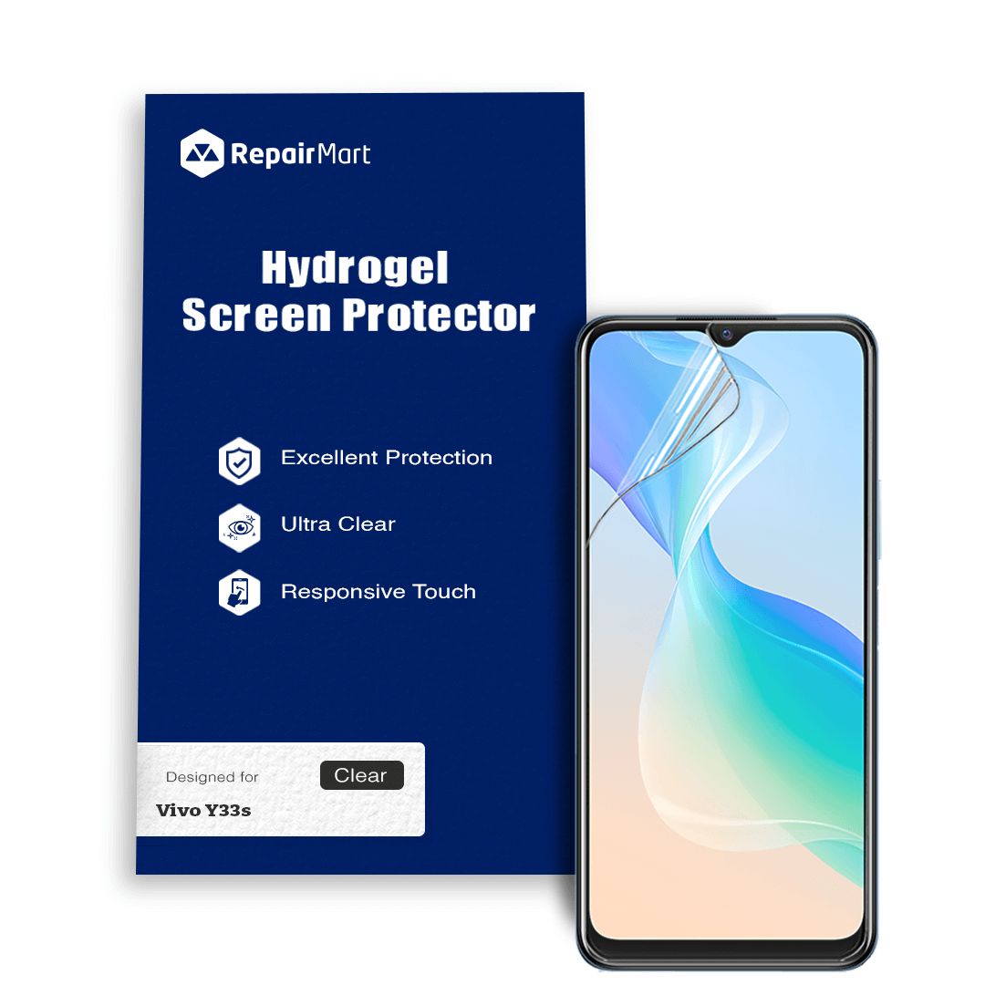 Vivo Y33s Premium Hydrogel Screen Protector With Full Coverage Ultra HDVivo Y33s Premium Hydrogel Screen Protector With Full Coverage Ultra HD