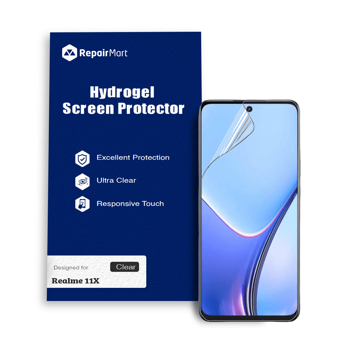 Realme 11X Compatible Premium Hydrogel Screen Protector With Full Coverage Ultra HD