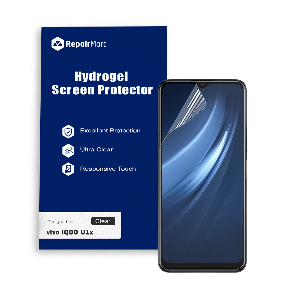 Full Coverage Ultra HD Premium Hydrogel Screen Protector Fit For Vivo  iQOO U1x