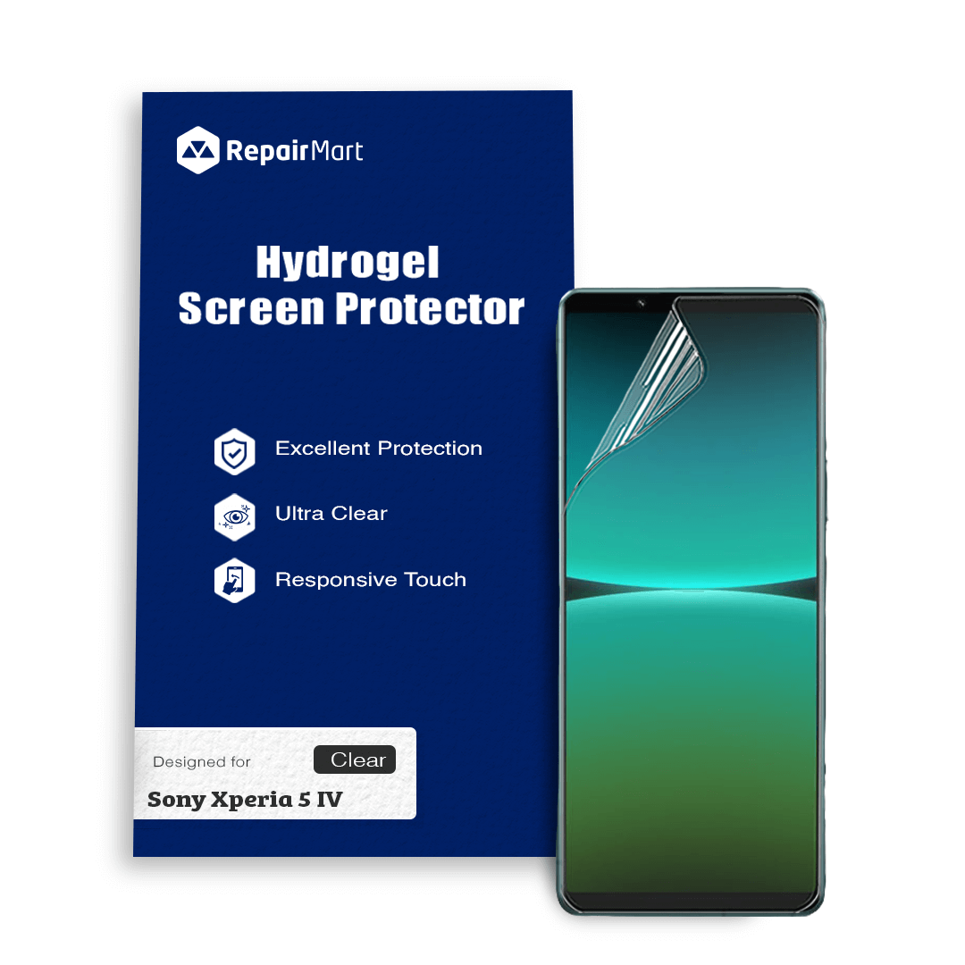 Sony Xperia 5 IV Compatible Premium Hydrogel Screen Protector With Full Coverage Ultra HD