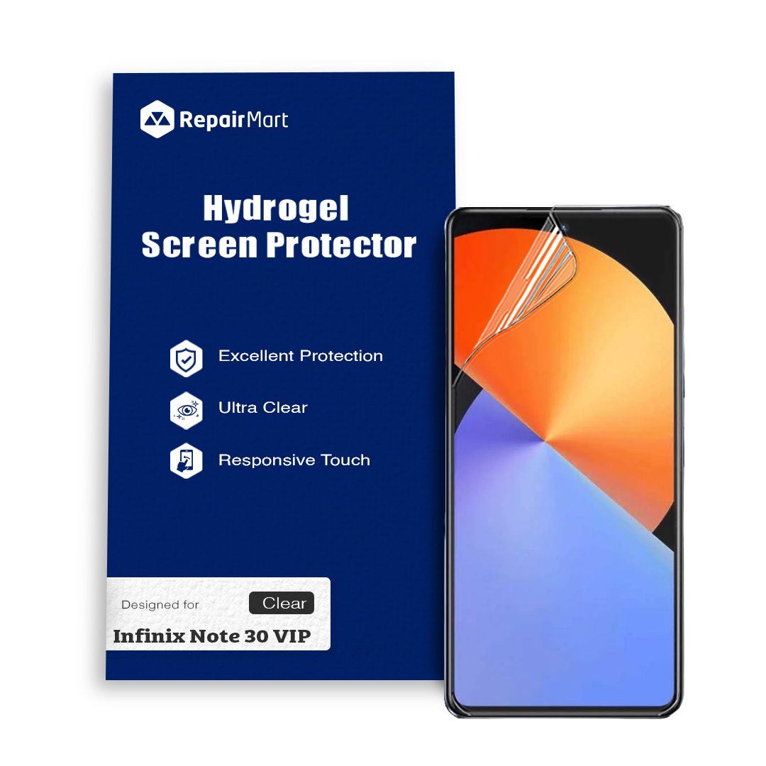 Infinix Note 30 VIP Compatible Premium Hydrogel Screen Protector With Full Coverage Ultra HD