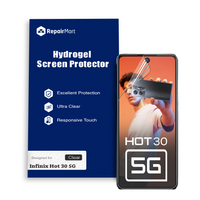 Thumbnail for Infinix Hot 30 5G Compatible Premium Hydrogel Screen Protector With Full Coverage Ultra HD